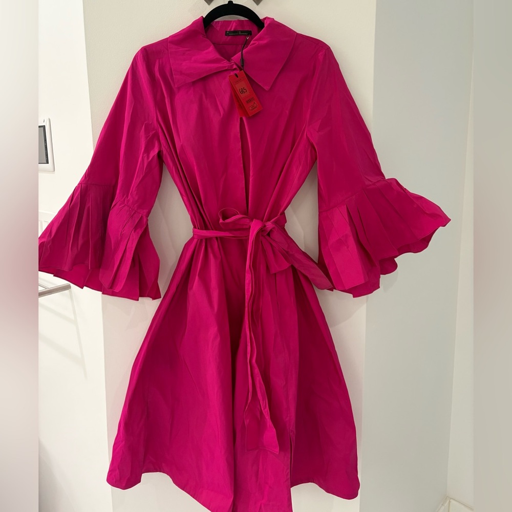 Carolina Herrera Fuchsia Dress